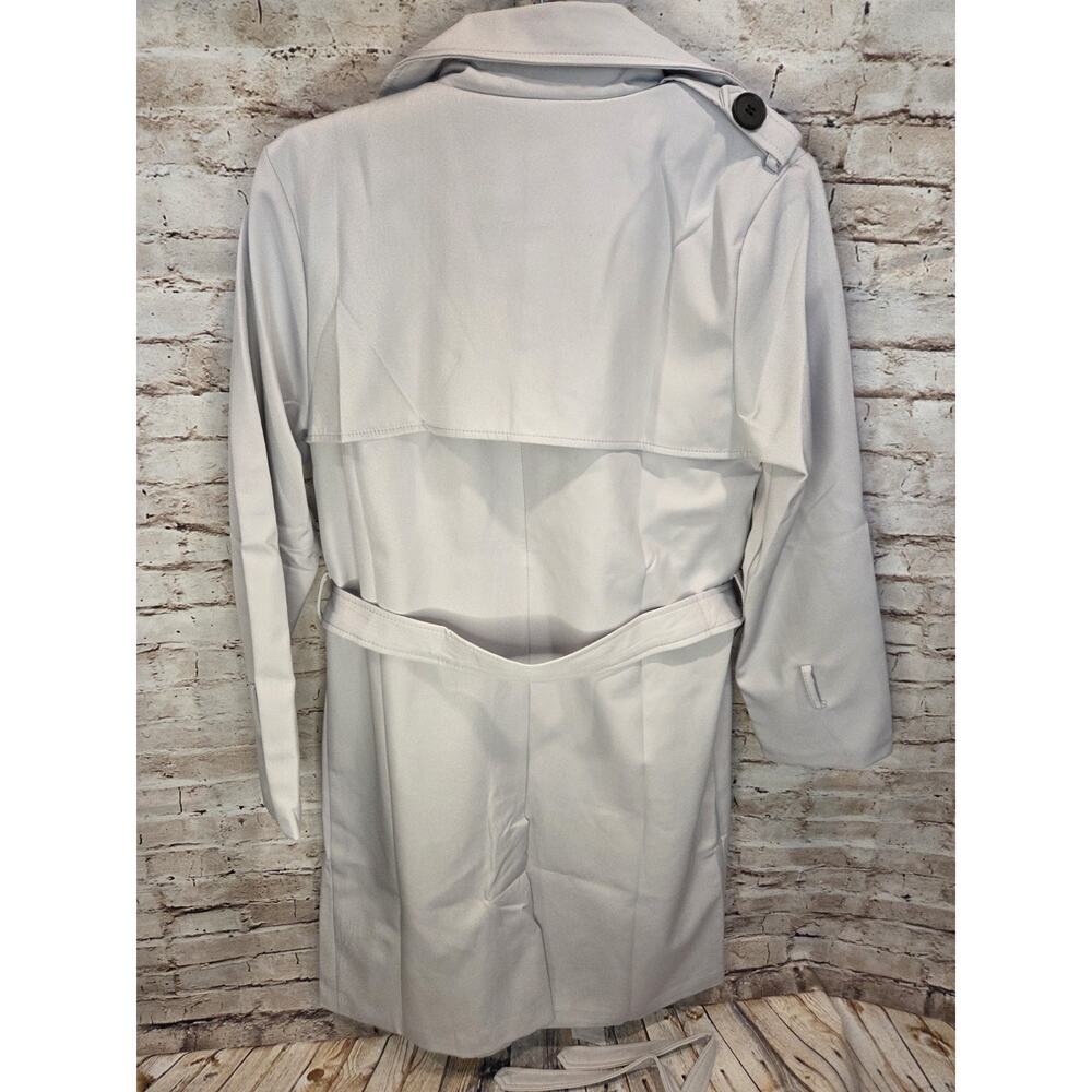 Jiepotu Rain Jacket Womens Size Small With Belt NWT - Picture 3 of 3